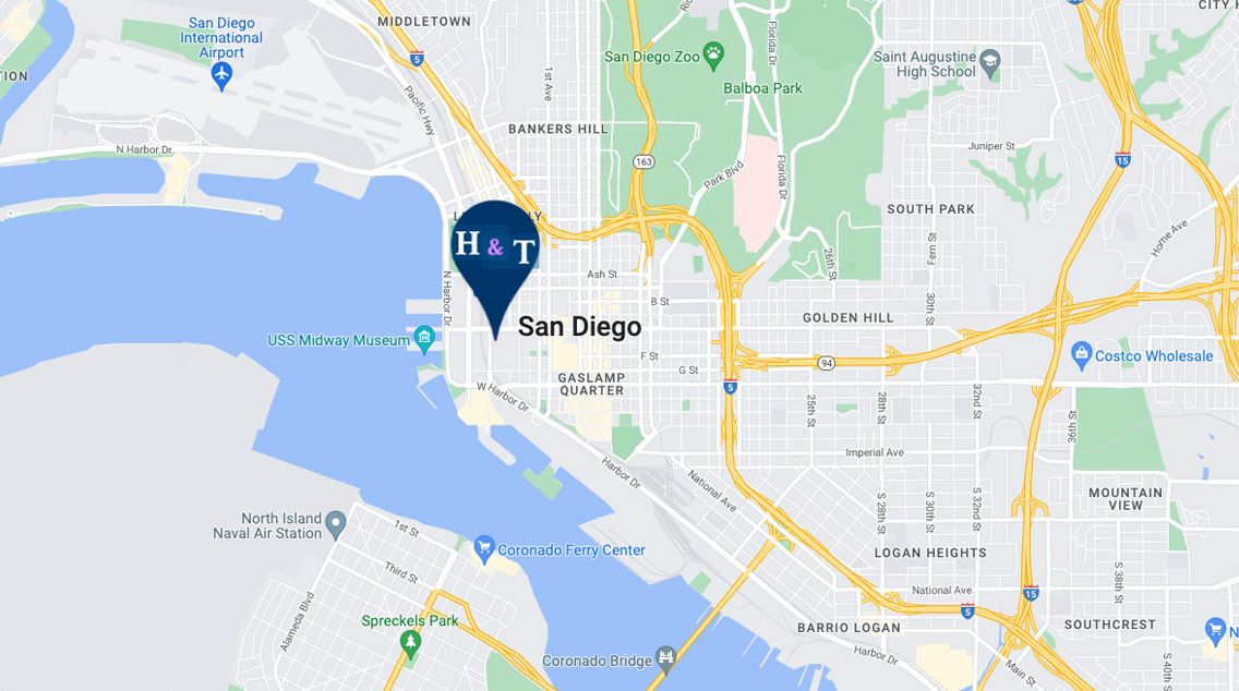 Our Location on a Map